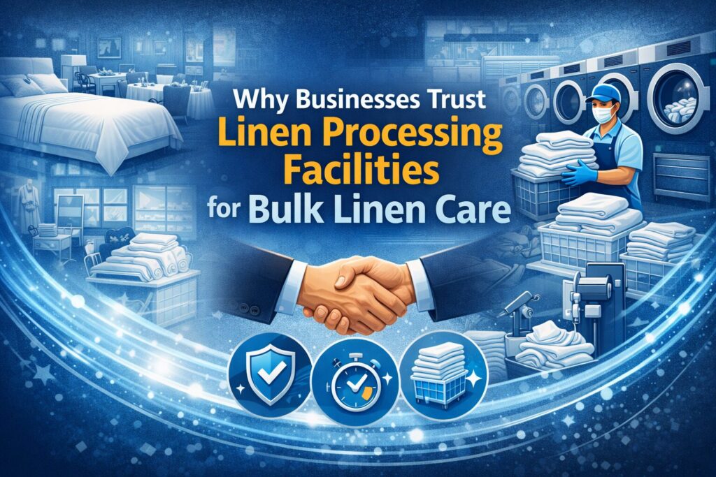 Why Businesses Trust Linen Processing Facilities for Bulk Linen Care