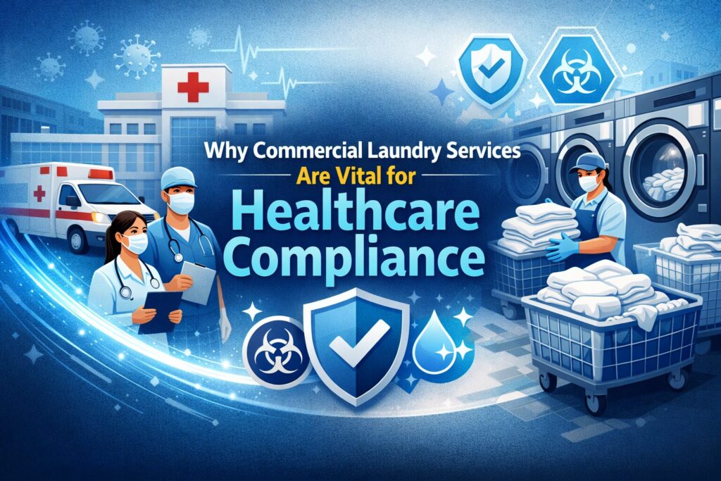 Why Commercial Laundry Services Are Vital for Healthcare Compliance